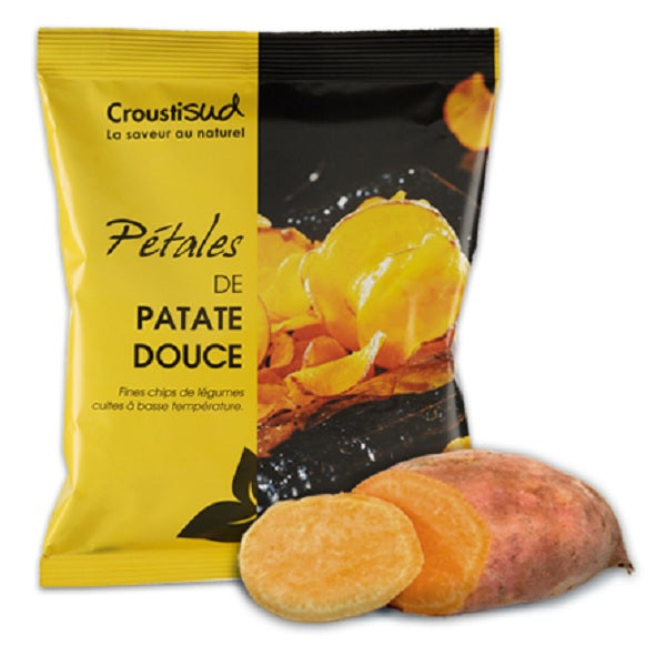 Pétales de patate douce bio - 70g - CROUSTISUD - Good marché