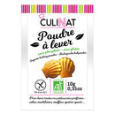 Poudre à lever sans gluten bio - 8 x 10g - CULINAT - Good marché
