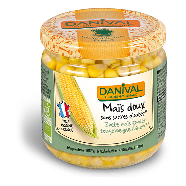 Maïs doux bio - 230g - DANIVAL - Good marché