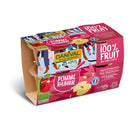 Dessert de fruits pomme rhubarbe bio - 4 x 100g - DANIVAL - Good marché