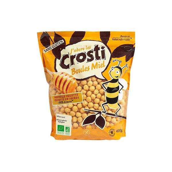 Crosti boules miel bio - 400g - FAVRICHON - Good marché