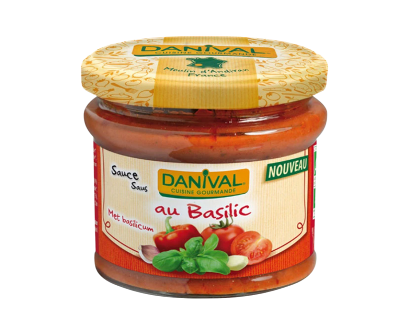 Sauce tomate au basilic bio - 210g