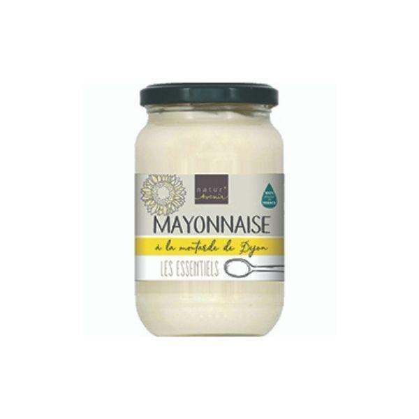 Mayonnaise à la moutarde de dijon bio - 325g - NATUR'AVENIR - Good marché