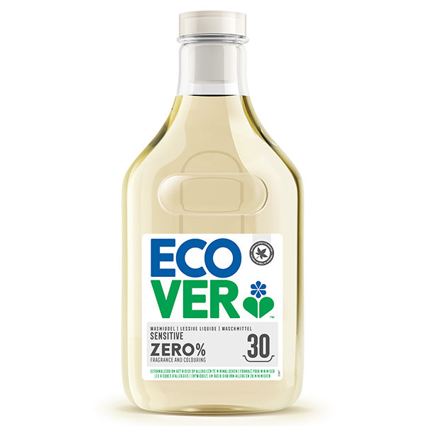 Lessive liquide zéro bio - 1,5L - ECOVER - Good marché