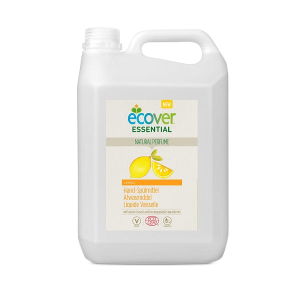 Liquide vaisselle citron bio - 5L - ECOVER - Good marché