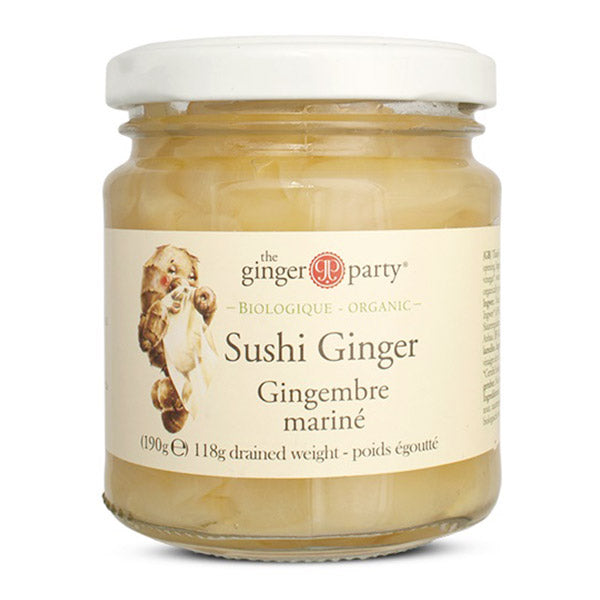 Gingembre mariné bio - 190g - THE GINGER PARTY - Good marché