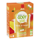 Kidz - gourde mangue bio - 4 x 90g - GOOD GOUT - Good marché