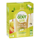 Kidz - gourde poire bio - 4 x 90g - GOOD GOUT - Good marché