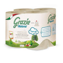 Papier toilette compact bio - 8 rouleaux - GRAZIE - Good marché