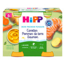 2 Pots de carottes pomme de terre saumon dès 6 mois bio - 2x190g