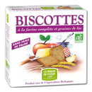 Biscottes complètes aux graines de lin bio - 270g - MOULIN DU PIVERT - Good marché