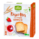 Biscottes complètes à l'huile d'olive bio - 270g - MOULIN DU PIVERT - Good marché