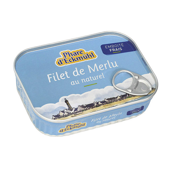 Filet de merlu au naturel bio - 150g - PHARE D'ECKMÜHL - Good marché
