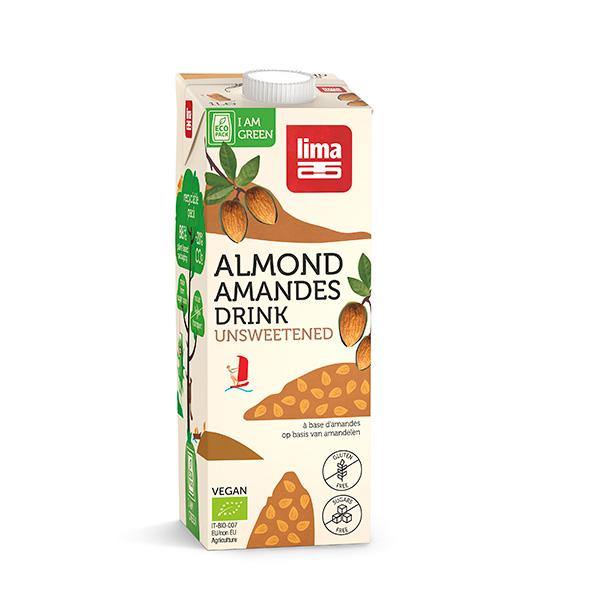 Amandes drink sans sucres bio - 1L - LIMA - Good marché
