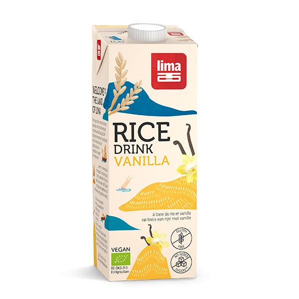 Rice drink vanille bio - 1L - LIMA - Good marché