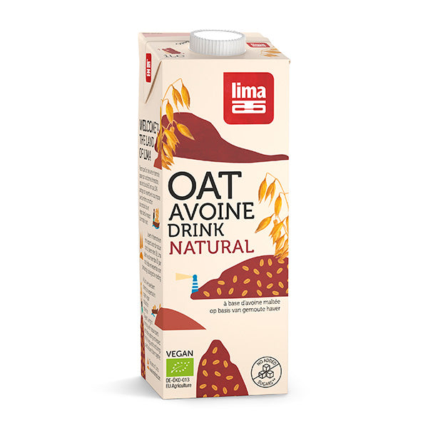 Oat avoine drink natural bio - 1L - LIMA - Good marché