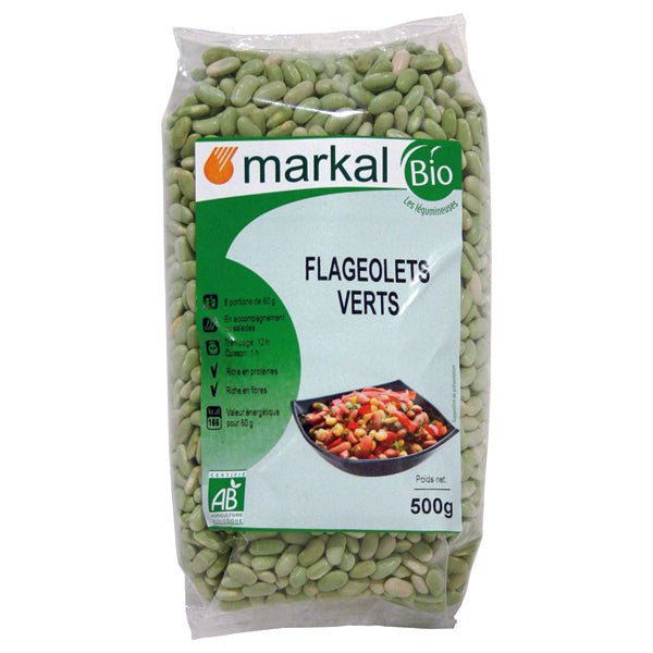 Flageolets bio - 500g - MARKAL - Good marché
