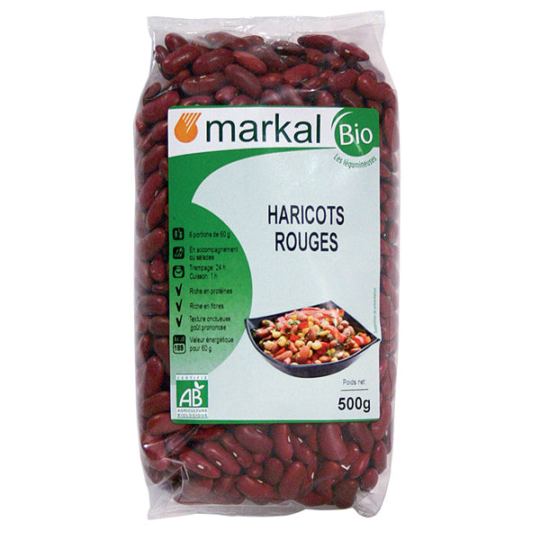 Haricots rouges kidney bio - 500g - MARKAL - Good marché