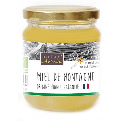 Miel de montagne france bio - 250g - NATUR'AVENIR - Good marché