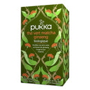 Thé vert matcha ginseng bio - 20 Infusettes - PUKKA - Good marché