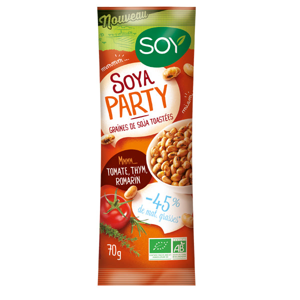 Soya party tomate thym romarin bio - 70g - SOY - Good marché