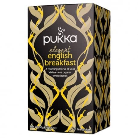 Thé elegant english breakfast bio - 20 Infusettes - PUKKA - Good marché