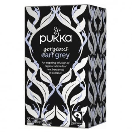 Thé gorgeous earl grey bio - 20 Infusettes - PUKKA - Good marché