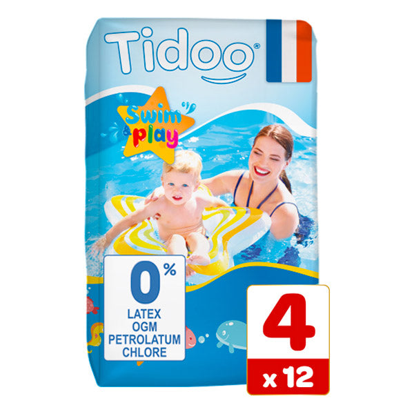 Culottes de bain t4 bio - 12 culottes - TIDOO - Good marché