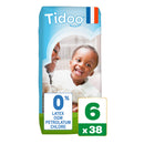 Couches jumbo pack t6 bio - 38 couches - TIDOO - Good marché