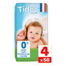 Couches jumbo pack t4 bio - 50 couches - TIDOO - Good marché