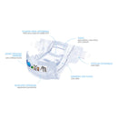 Couches jumbo pack t3 bio - 56 couches - TIDOO - Good marché