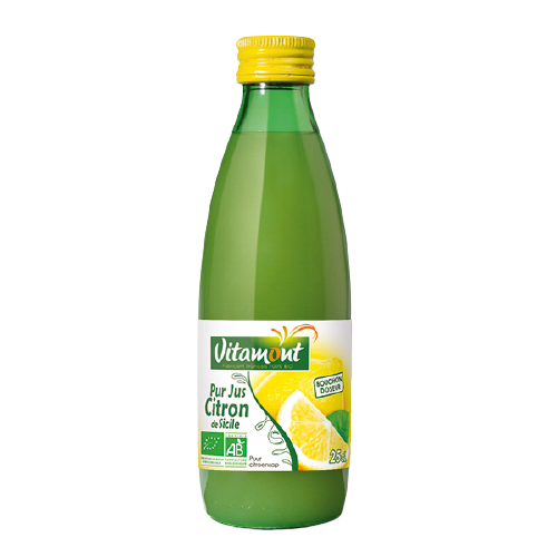 Pur Jus De Citrons Jaunes bio - 25cl - Vitamont - Good marché